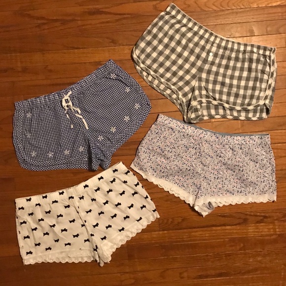 Victoria Secret lot of 8 pajama shorts bottoms Lg